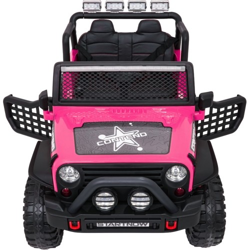 Pojazd elektryczny Jeep Beast 4x4 różowy