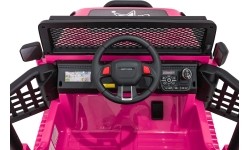 Pojazd elektryczny Jeep Beast 4x4 różowy