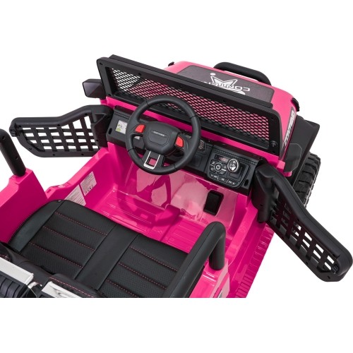 Pojazd elektryczny Jeep Beast 4x4 różowy
