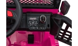 Pojazd elektryczny Jeep Beast 4x4 różowy