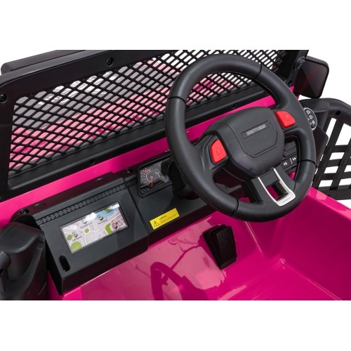 Pojazd elektryczny Jeep Beast 4x4 różowy