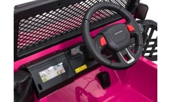 Pojazd elektryczny Jeep Beast 4x4 różowy