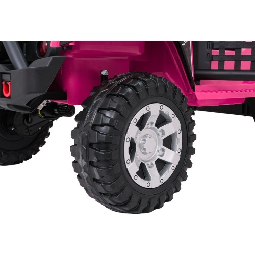 Pojazd elektryczny Jeep Beast 4x4 różowy