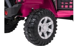 Pojazd elektryczny Jeep Beast 4x4 różowy