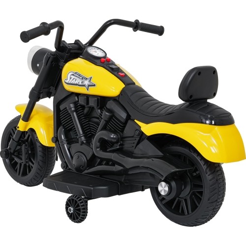 Pojazd elektryczny dla dzieci Motor STAR, żółty