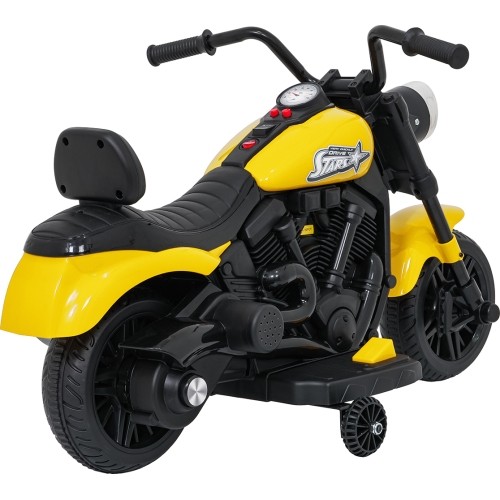 Pojazd elektryczny dla dzieci Motor STAR, żółty