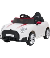 Pojazd elektryczny Mini Cooper, biały