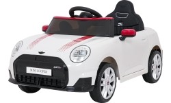 Pojazd elektryczny Mini Cooper, biały