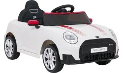 Pojazd elektryczny Mini Cooper, biały