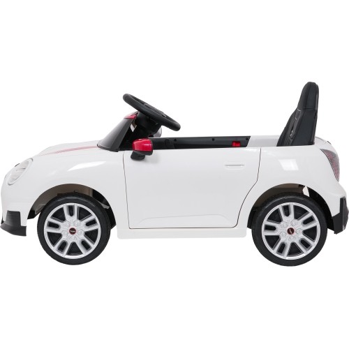 Pojazd elektryczny Mini Cooper, biały