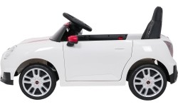 Pojazd elektryczny Mini Cooper, biały