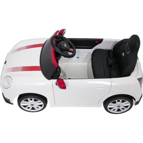 Pojazd elektryczny Mini Cooper, biały