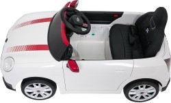 Pojazd elektryczny Mini Cooper, biały