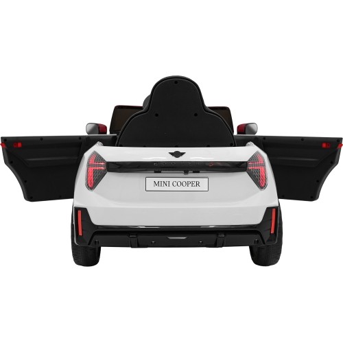 Pojazd elektryczny Mini Cooper, biały