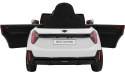 Pojazd elektryczny Mini Cooper, biały