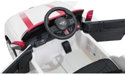 Pojazd elektryczny Mini Cooper, biały