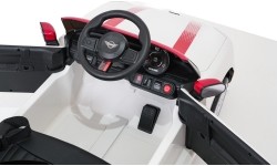 Pojazd elektryczny Mini Cooper, biały