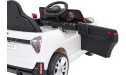 Pojazd elektryczny Mini Cooper, biały