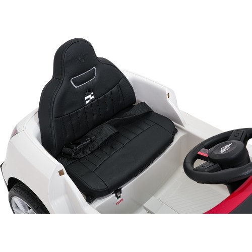 Pojazd elektryczny Mini Cooper, biały