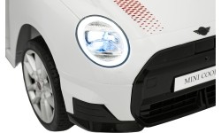 Pojazd elektryczny Mini Cooper, biały