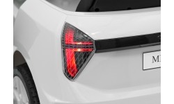 Pojazd elektryczny Mini Cooper, biały