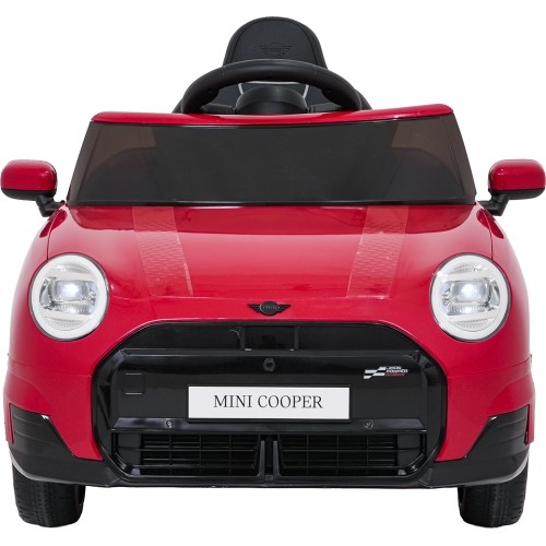 Pojazd elektryczny Mini Cooper, czerwony