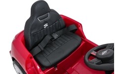 Pojazd elektryczny Mini Cooper, czerwony
