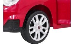 Pojazd elektryczny Mini Cooper, czerwony