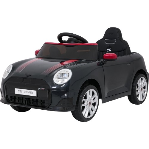 Pojazd elektryczny Mini Cooper, czarny