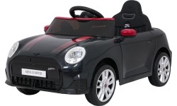 Pojazd elektryczny Mini Cooper, czarny