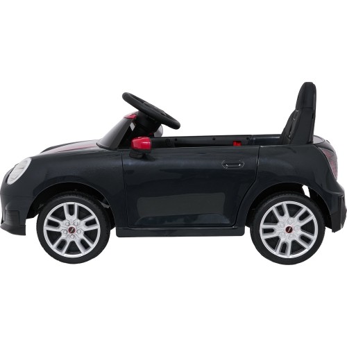 Pojazd elektryczny Mini Cooper, czarny