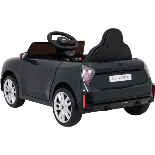 Pojazd elektryczny Mini Cooper, czarny