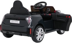 Pojazd elektryczny Mini Cooper, czarny