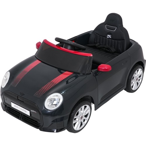 Pojazd elektryczny Mini Cooper, czarny