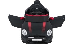 Pojazd elektryczny Mini Cooper, czarny