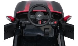 Pojazd elektryczny Mini Cooper, czarny