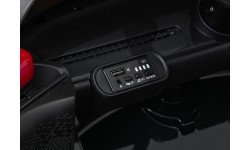 Pojazd elektryczny Mini Cooper, czarny