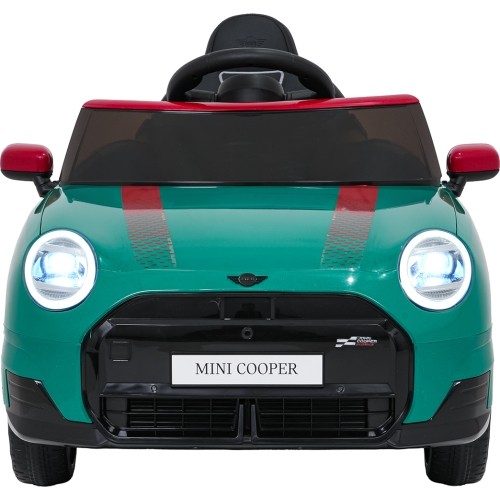 Pojazd elektryczny Mini Cooper, zielony