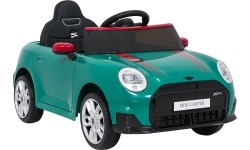 Pojazd elektryczny Mini Cooper, zielony