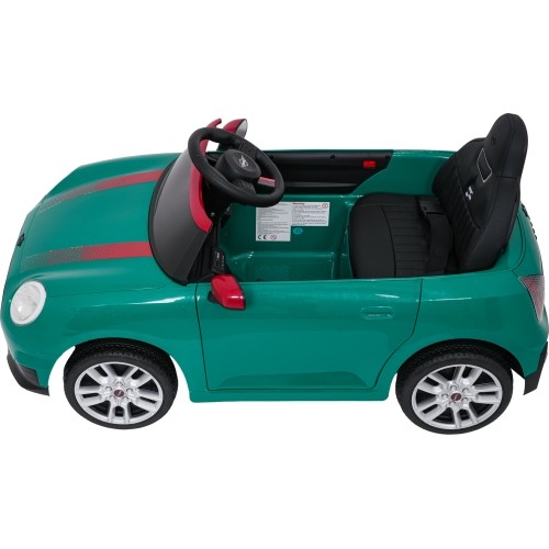 Pojazd elektryczny Mini Cooper, zielony