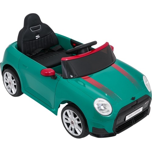 Pojazd elektryczny Mini Cooper, zielony