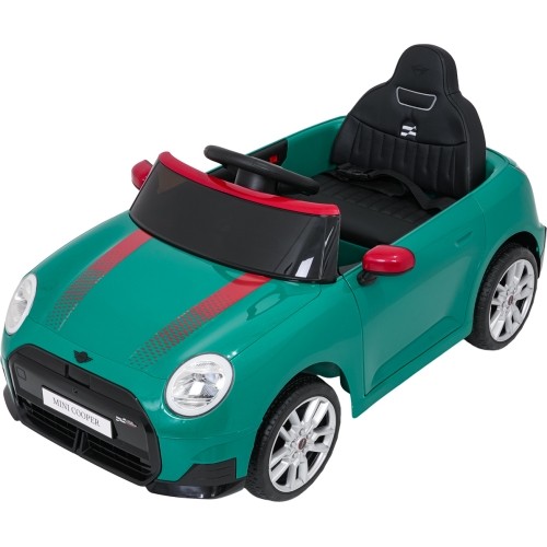 Pojazd elektryczny Mini Cooper, zielony