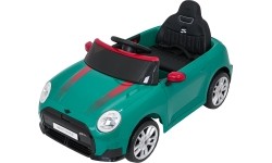 Pojazd elektryczny Mini Cooper, zielony