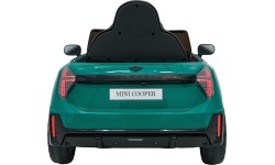 Pojazd elektryczny Mini Cooper, zielony