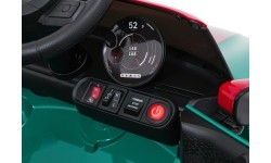 Pojazd elektryczny Mini Cooper, zielony