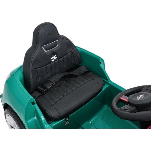 Pojazd elektryczny Mini Cooper, zielony