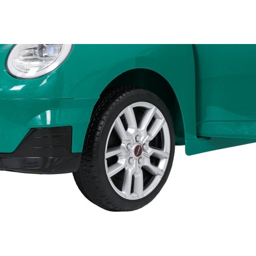 Pojazd elektryczny Mini Cooper, zielony