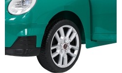 Pojazd elektryczny Mini Cooper, zielony