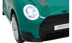 Pojazd elektryczny Mini Cooper, zielony
