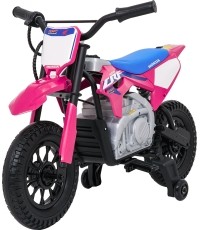 Motocykl elektryczny Honda CFR450R, różowy